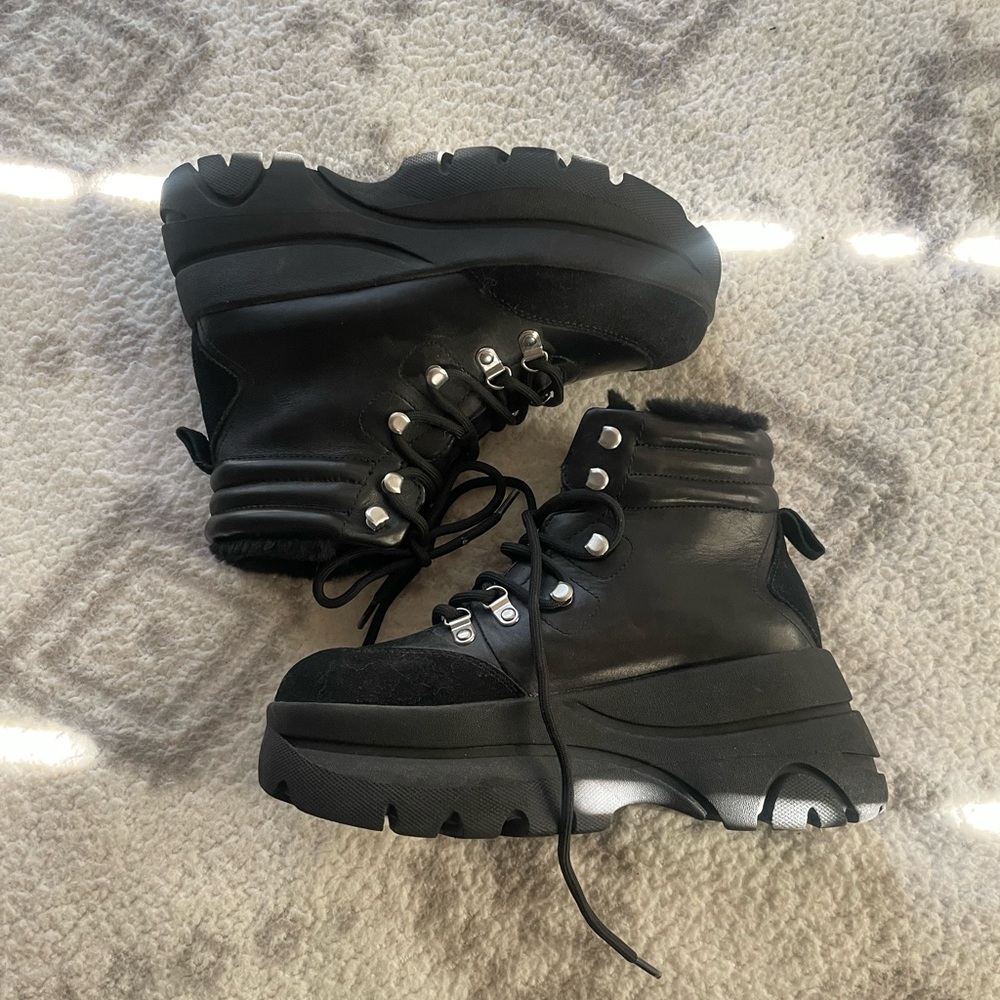 Steve Madden Platform Fur Boots